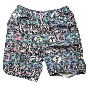 Men’s Catch Surf Board Co. Swim Trunks With Design Size Small